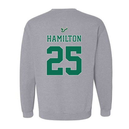 USF - NCAA Football : Zavier Hamilton - Bay Day Shersey Crewneck Sweatshirt-1