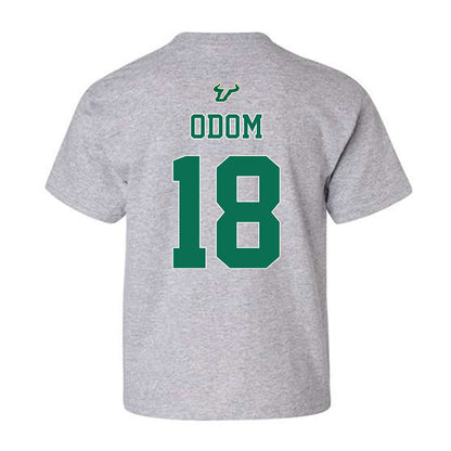 USF - NCAA Football : Kenneth Odom - Bay Day Shersey Youth T-Shirt-1