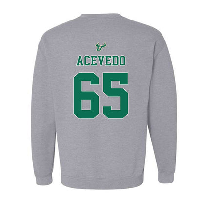 USF - NCAA Football : Jaylin Acevedo - Bay Day Shersey Crewneck Sweatshirt-1