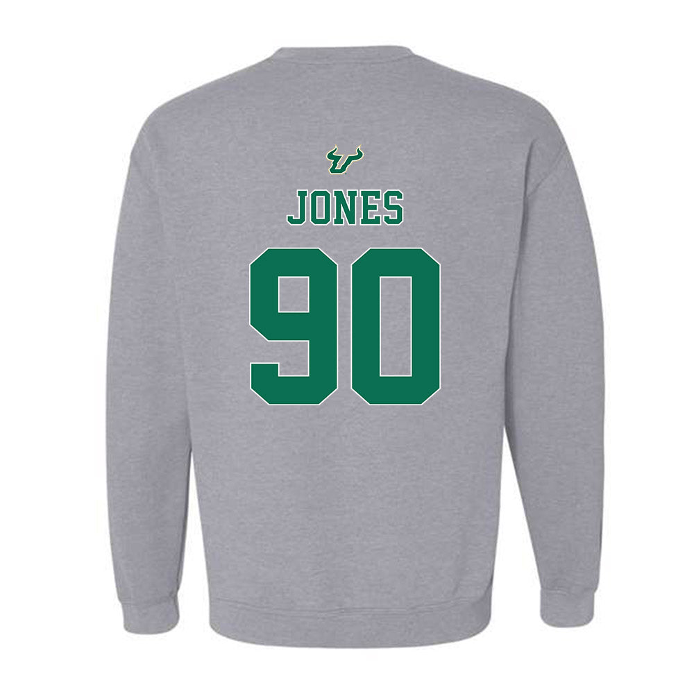 USF - NCAA Football : Terrell Jones - Bay Day Shersey Crewneck Sweatshirt-1