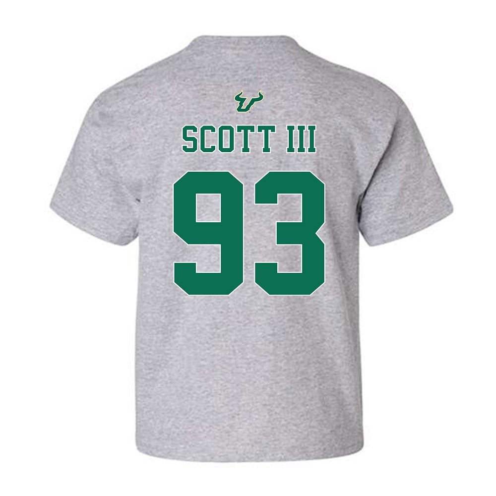 USF - NCAA Football : Richard Scott III - Bay Day Shersey Youth T-Shirt-1