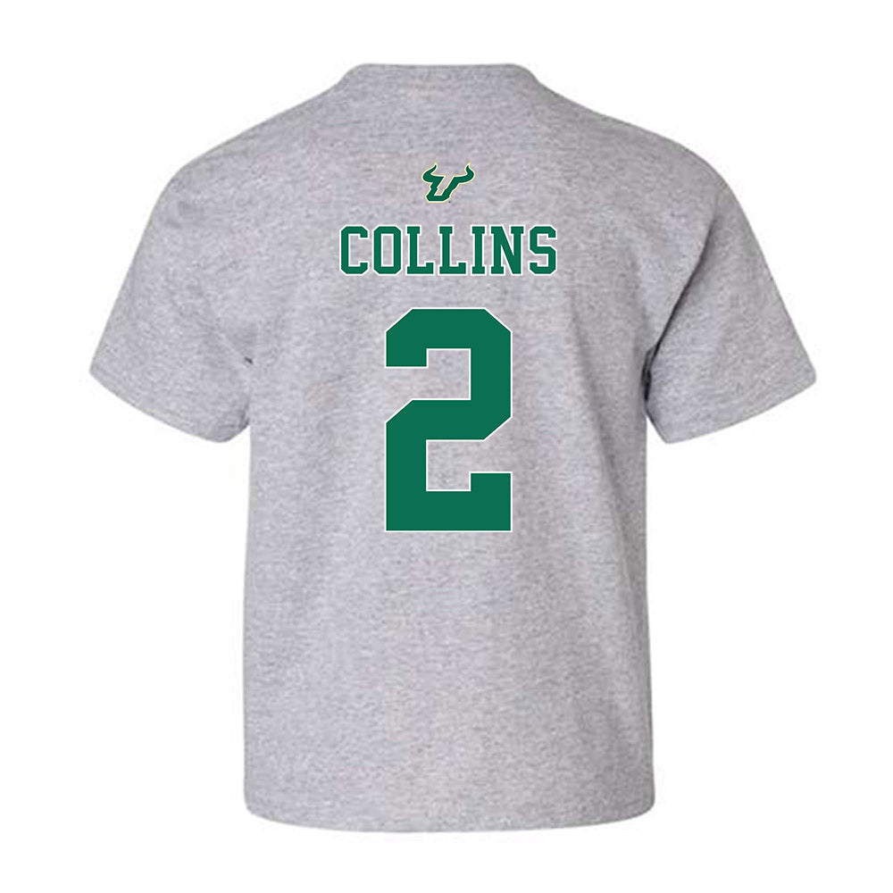 USF - NCAA Football : Jason Collins - Bay Day Shersey Youth T-Shirt-1