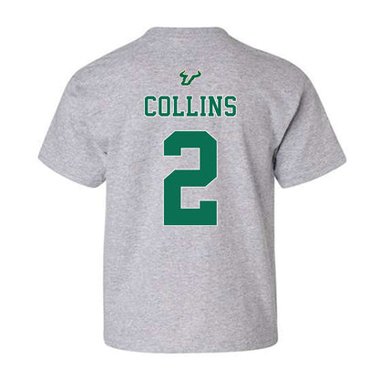 USF - NCAA Football : Jason Collins - Bay Day Shersey Youth T-Shirt-1
