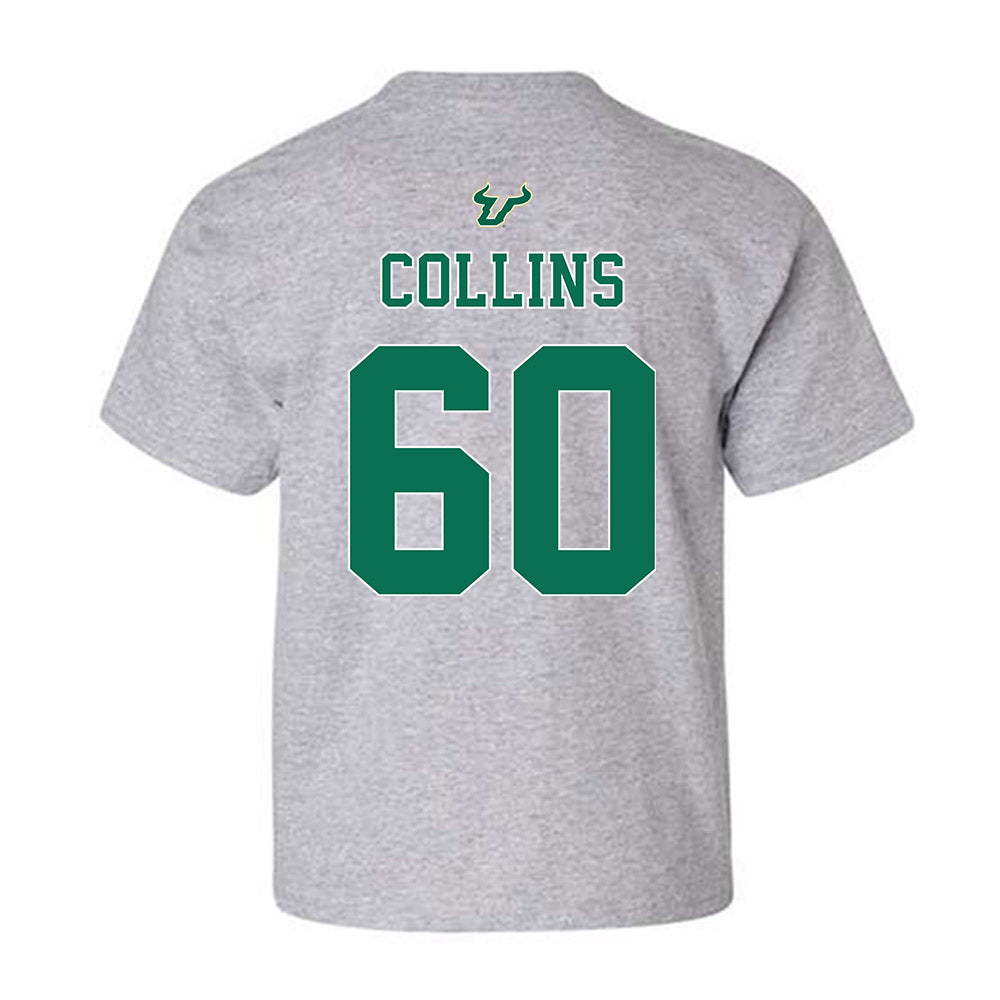 USF - NCAA Football : Khalil Collins - Bay Day Shersey Youth T-Shirt-1