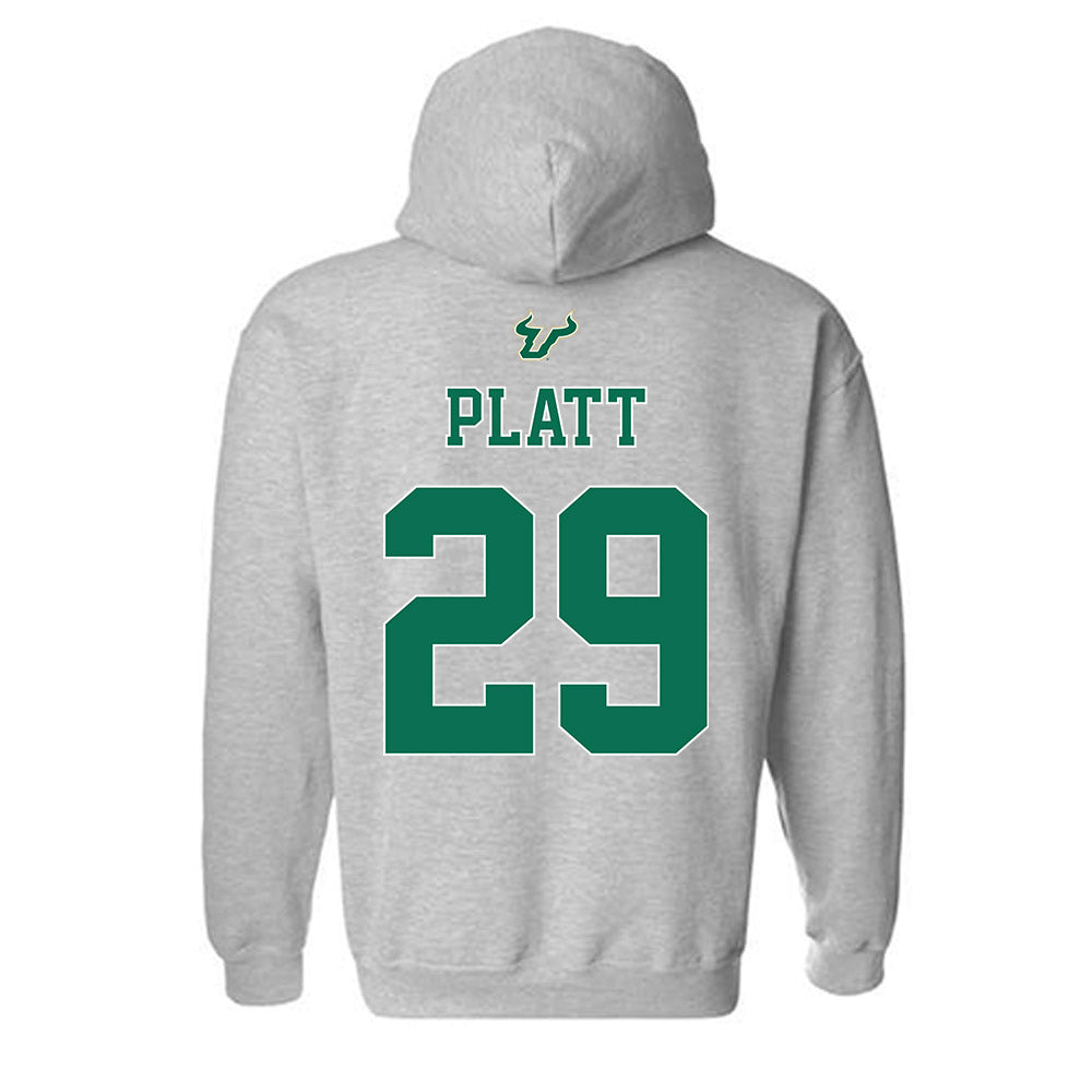 USF - NCAA Football : Deylen Platt - Bay Day Shersey Hooded Sweatshirt-1