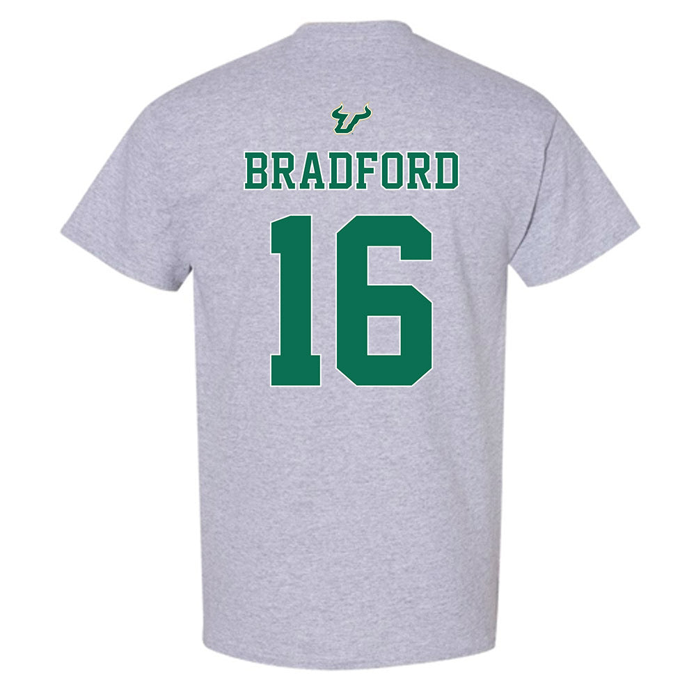 USF - NCAA Football : Jayden Bradford - Bay Day Shersey T-Shirt-1