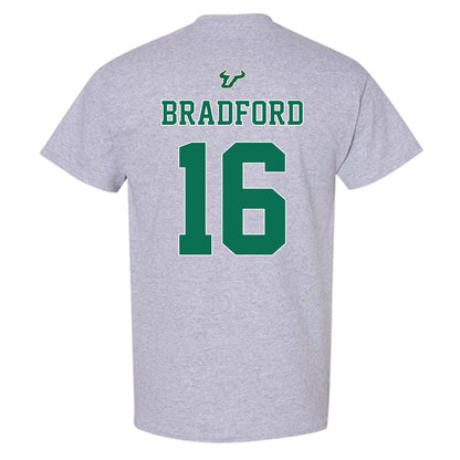USF - NCAA Football : Jayden Bradford - Bay Day Shersey T-Shirt-1