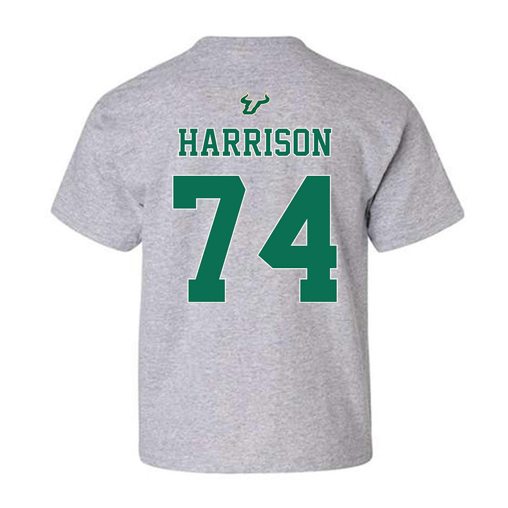 USF - NCAA Football : Jordan Harrison - Bay Day Shersey Youth T-Shirt-1