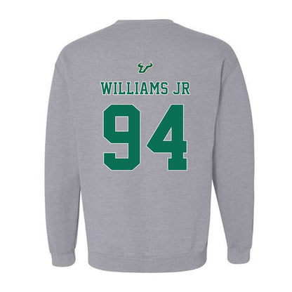 USF - NCAA Football : Brooks Williams Jr - Bay Day Shersey Crewneck Sweatshirt-1