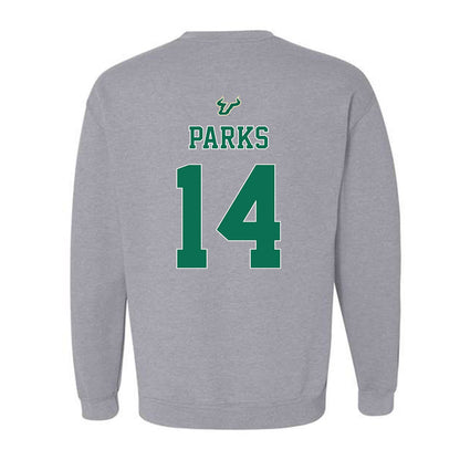 USF - NCAA Football : Arkese Parks - Bay Day Shersey Crewneck Sweatshirt-1