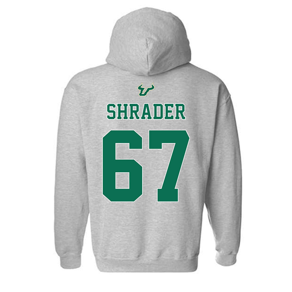 USF - NCAA Football : Thomas Shrader - Bay Day Shersey Hooded Sweatshirt-1