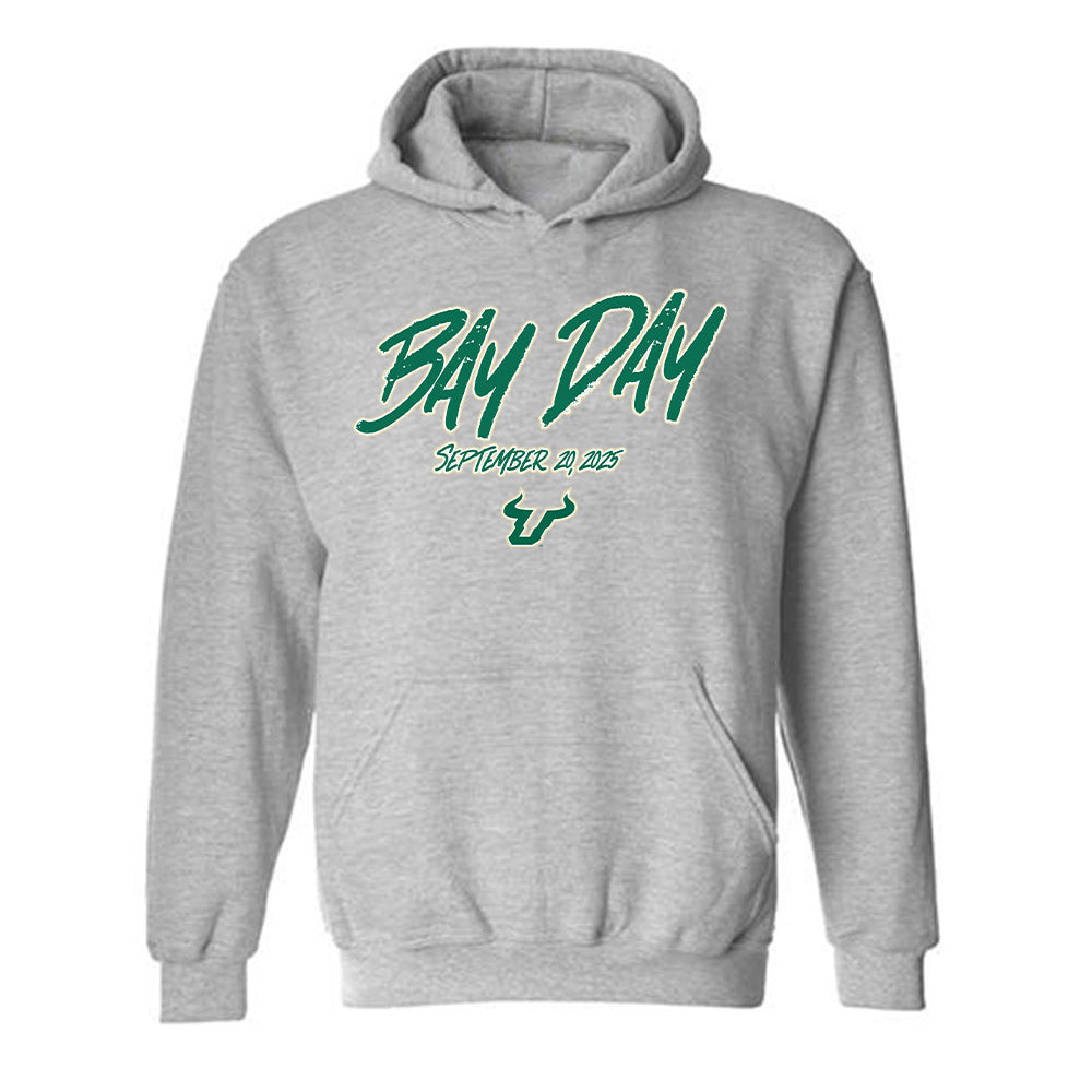 USF - NCAA Football : Caleb Harris - Bay Day Shersey Hooded Sweatshirt-0