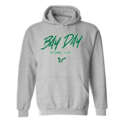 USF - NCAA Football : Jayden Davis - Bay Day Shersey Hooded Sweatshirt-0
