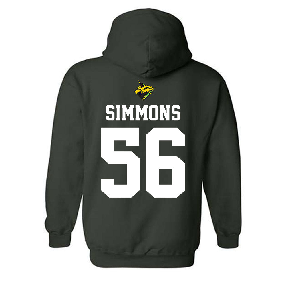 USF - NCAA Football : Terry Simmons - Flashback Friday Shersey Hooded Sweatshirt-1