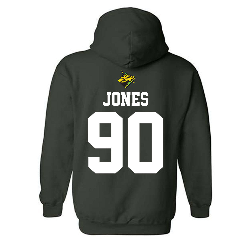 USF - NCAA Football : Terrell Jones - Flashback Friday Shersey Hooded Sweatshirt-1
