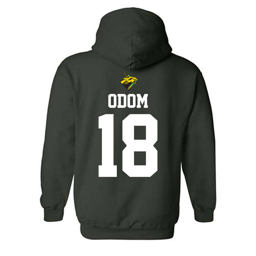 USF - NCAA Football : Kenneth Odom - Flashback Friday Shersey Hooded Sweatshirt-1