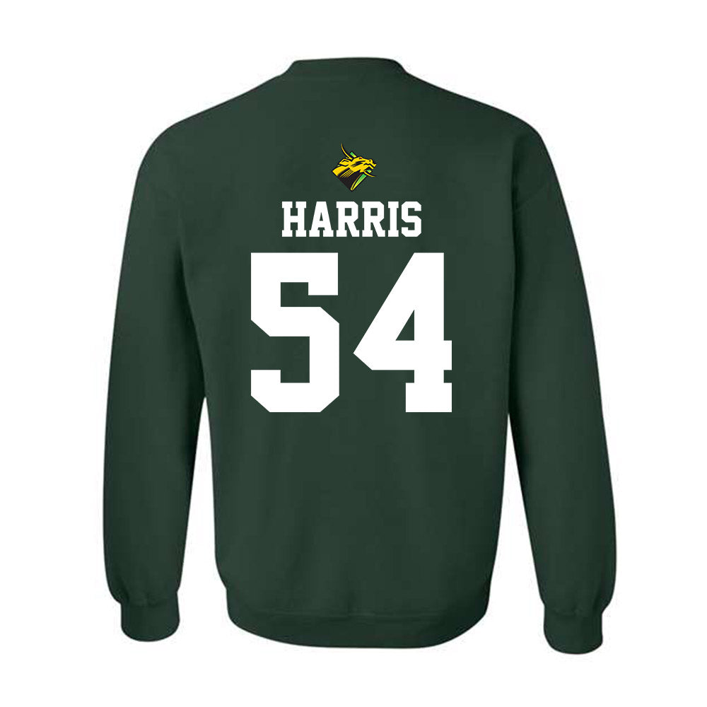 USF - NCAA Football : Caleb Harris - Flashback Friday Shersey Crewneck Sweatshirt-1