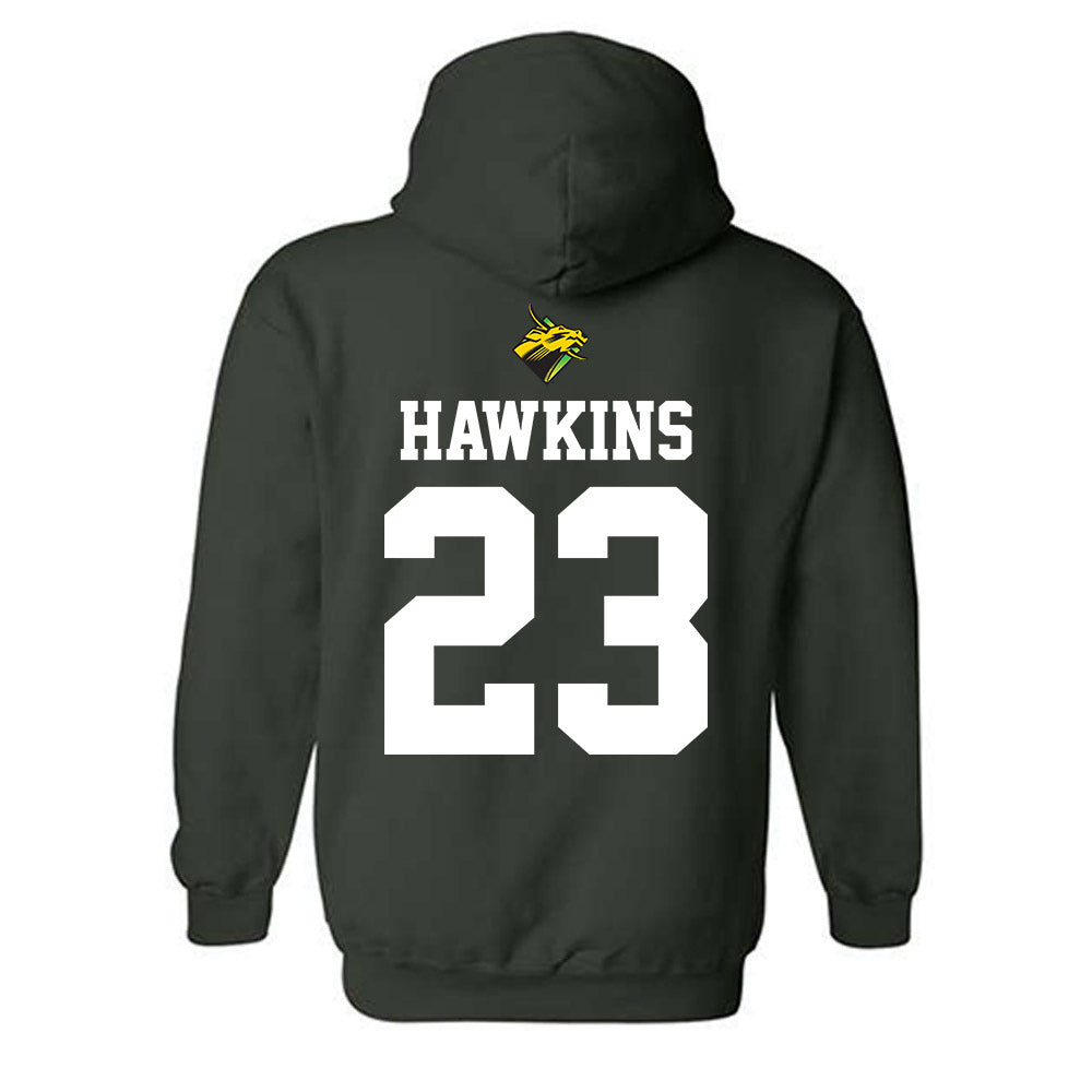 USF - NCAA Football : Cedrick Hawkins - Flashback Friday Shersey Hooded Sweatshirt-1