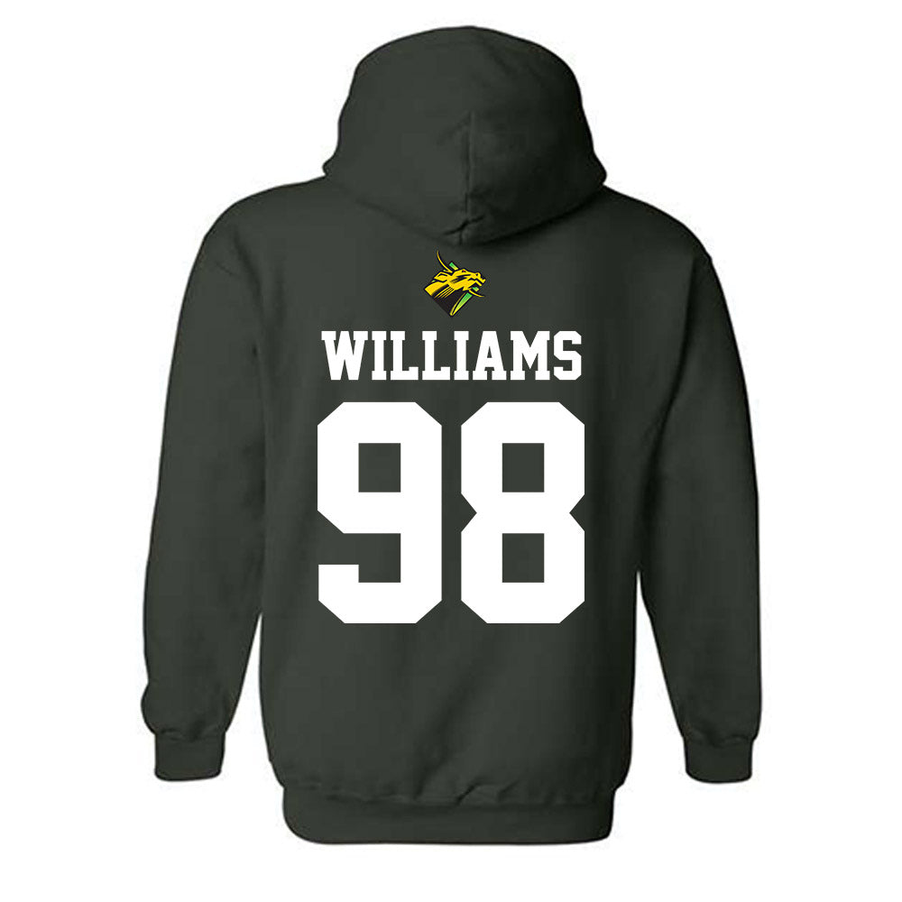 USF - NCAA Football : Marcus Williams - Flashback Friday Shersey Hooded Sweatshirt-1