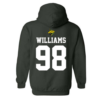 USF - NCAA Football : Marcus Williams - Flashback Friday Shersey Hooded Sweatshirt-1