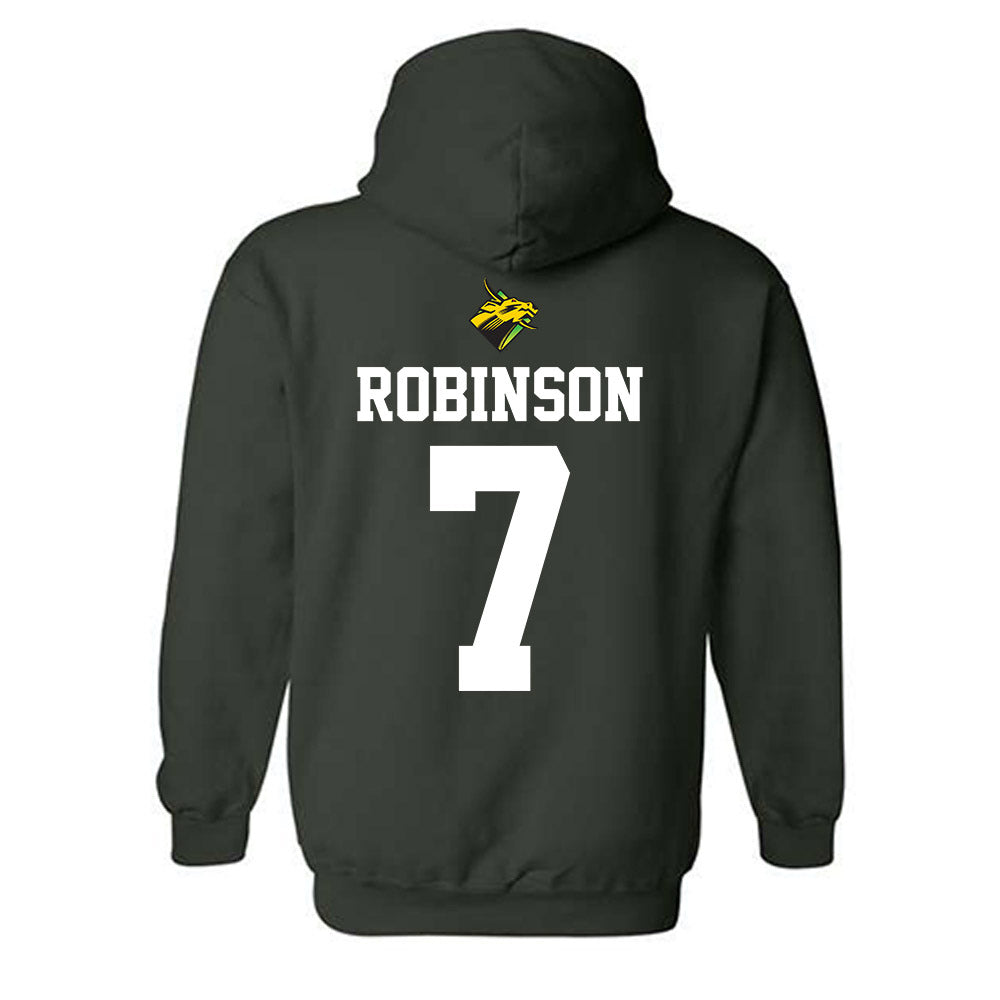 USF - NCAA Football : Sam Robinson - Flashback Friday Shersey Hooded Sweatshirt-1