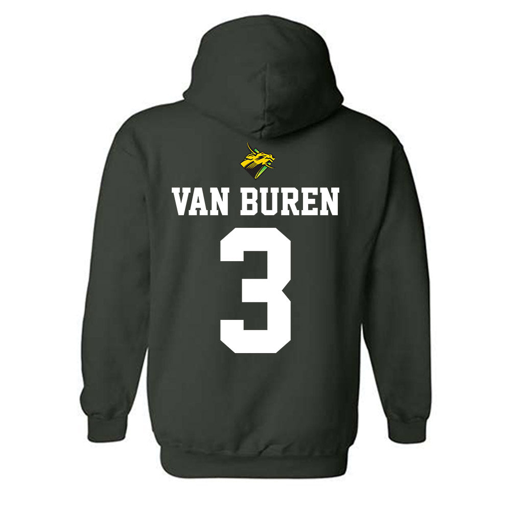 USF - NCAA Football : Michael Van Buren - Flashback Friday Shersey Hooded Sweatshirt-1