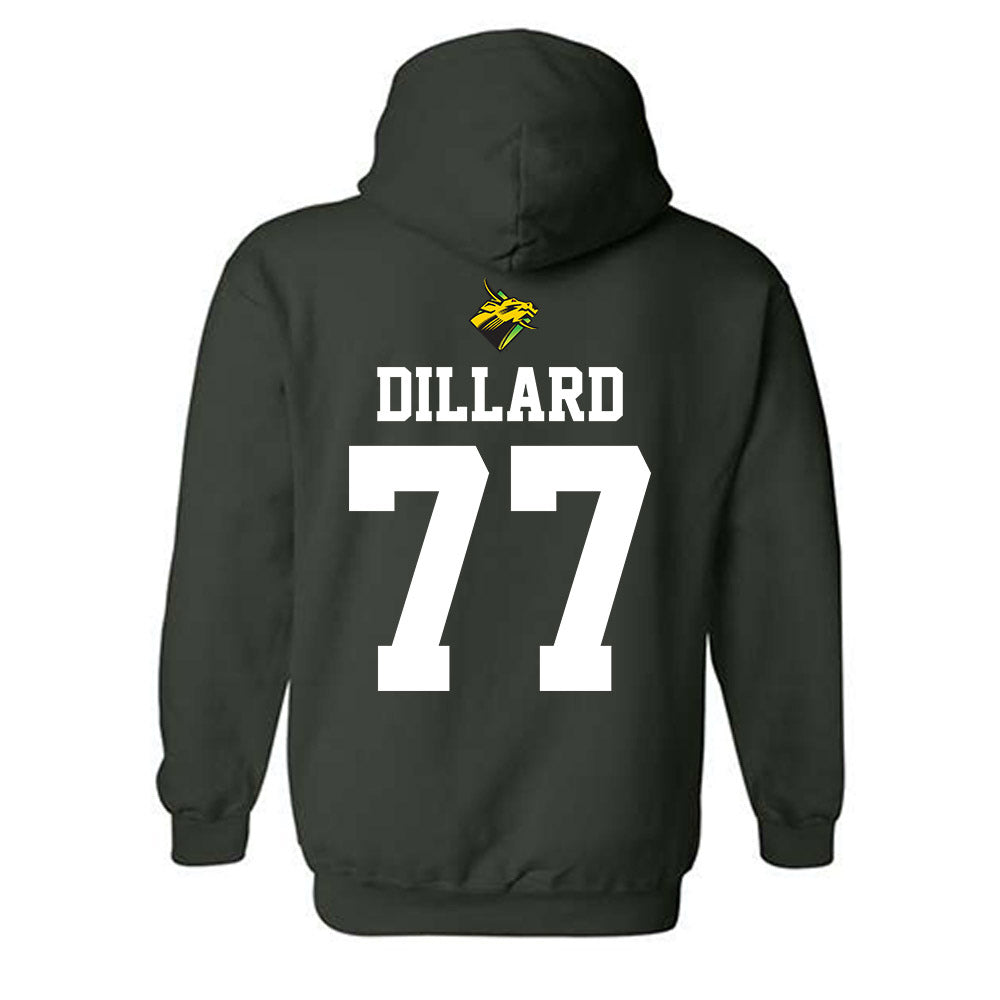 USF - NCAA Football : Major Dillard - Flashback Friday Shersey Hooded Sweatshirt-1