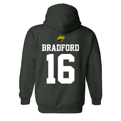 USF - NCAA Football : Jayden Bradford - Flashback Friday Shersey Hooded Sweatshirt-1
