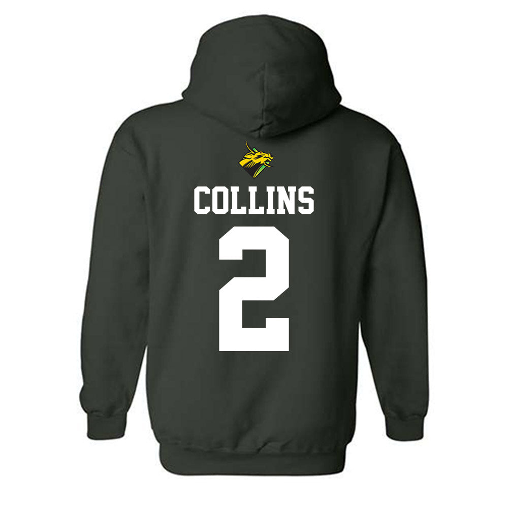 USF - NCAA Football : Jason Collins - Flashback Friday Shersey Hooded Sweatshirt-1