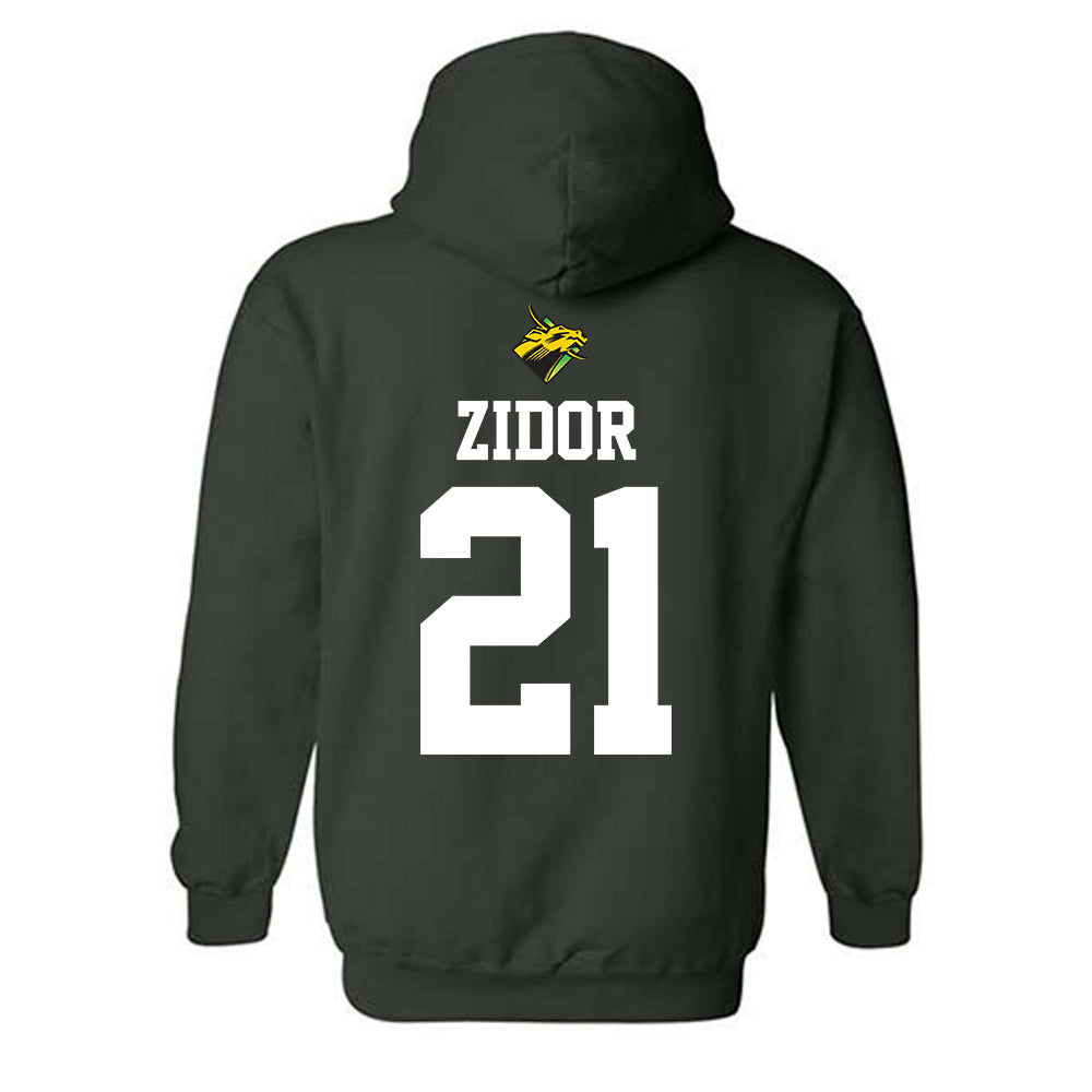 USF - NCAA Football : Victor Zidor - Flashback Friday Shersey Hooded Sweatshirt-1