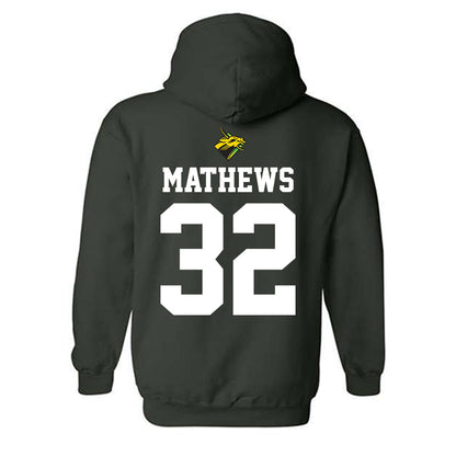 USF - NCAA Football : Connor Mathews - Flashback Friday Shersey Hooded Sweatshirt-1