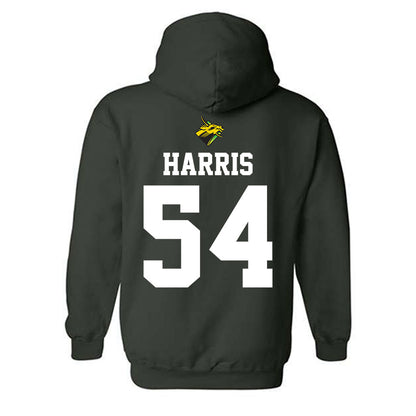 USF - NCAA Football : Caleb Harris - Flashback Friday Shersey Hooded Sweatshirt-1