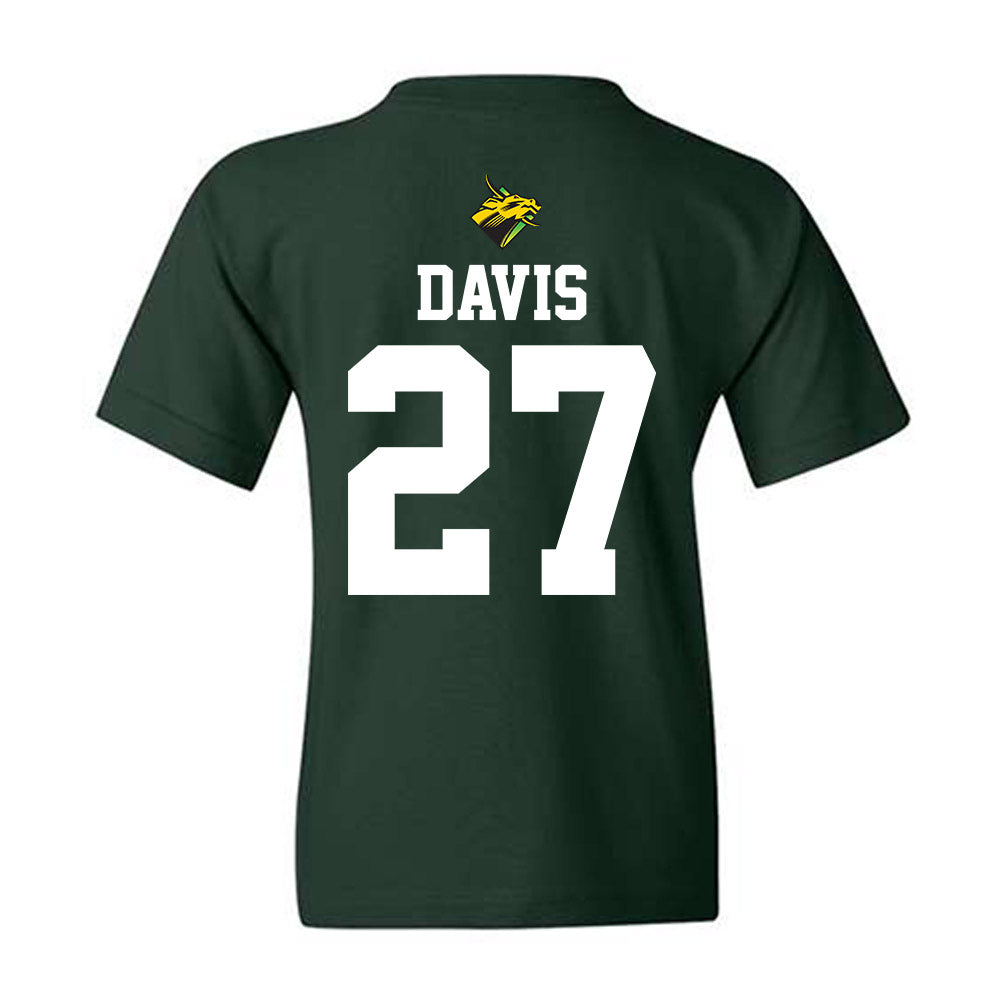 USF - NCAA Football : Jayden Davis - Flashback Friday Shersey Youth T-Shirt-1