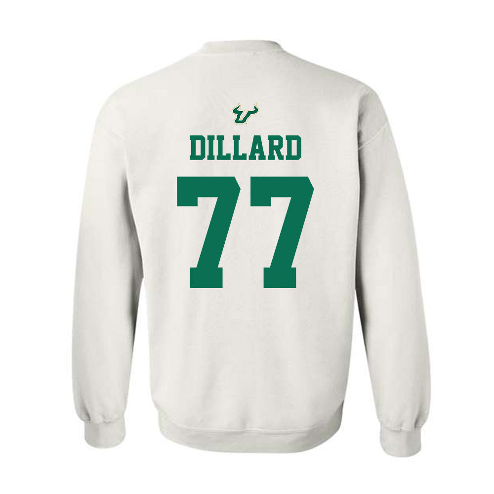 USF - NCAA Football : Major Dillard - Homecoming Shersey Crewneck Sweatshirt-1