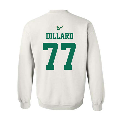 USF - NCAA Football : Major Dillard - Homecoming Shersey Crewneck Sweatshirt-1