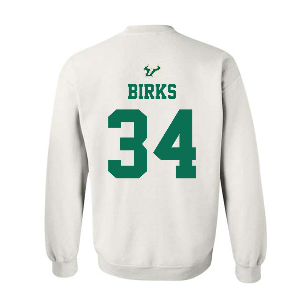 USF - NCAA Football : Keyshaun Birks - Homecoming Shersey Crewneck Sweatshirt-1