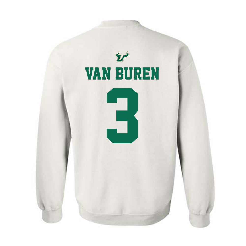 USF - NCAA Football : Michael Van Buren - Homecoming Shersey Crewneck Sweatshirt-1