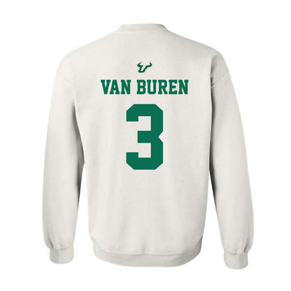 USF - NCAA Football : Michael Van Buren - Homecoming Shersey Crewneck Sweatshirt-1
