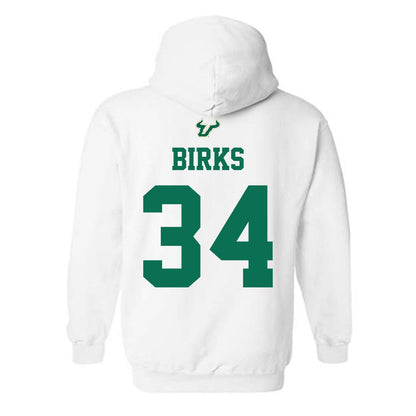 USF - NCAA Football : Keyshaun Birks - Homecoming Shersey Hooded Sweatshirt-1