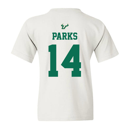 USF - NCAA Football : Arkese Parks - Homecoming Shersey Youth T-Shirt-1