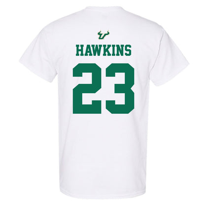 USF - NCAA Football : Cedrick Hawkins - Homecoming Shersey T-Shirt-1