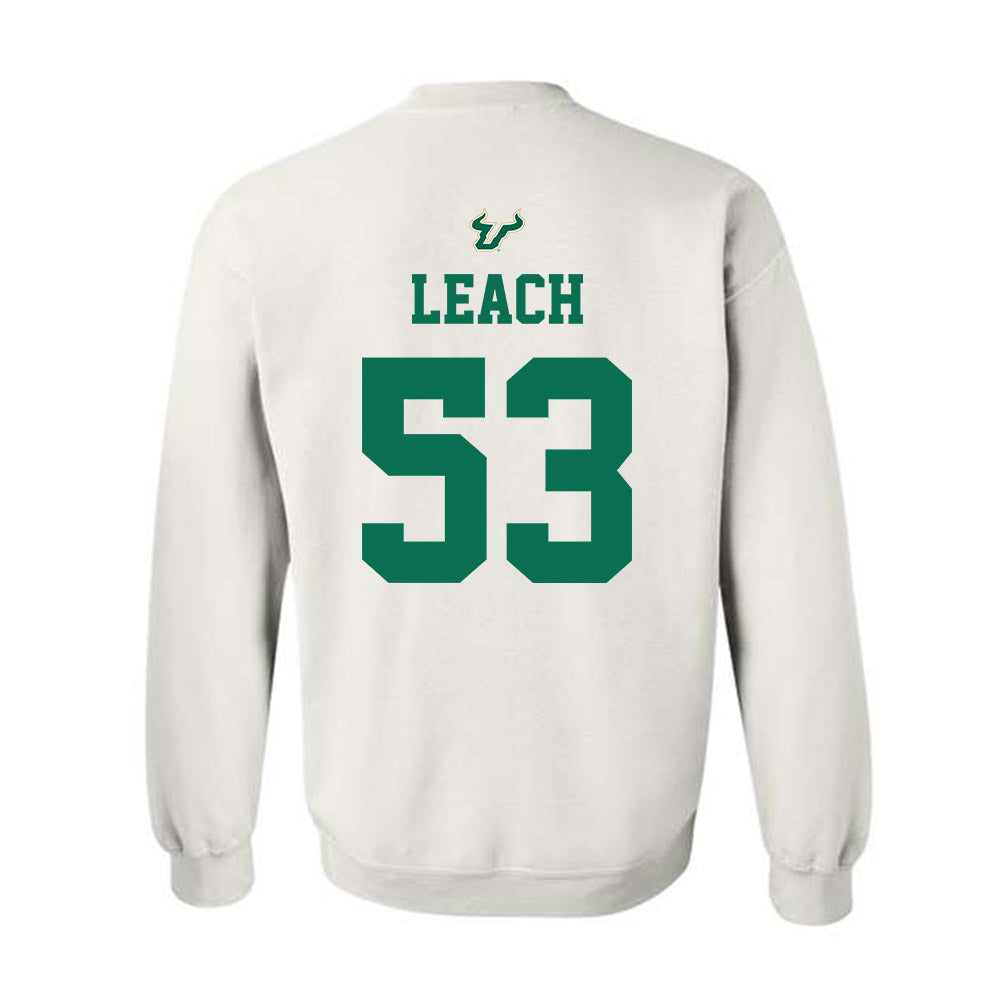 USF - NCAA Football : Gavin Leach - Homecoming Shersey Crewneck Sweatshirt-1