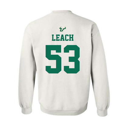 USF - NCAA Football : Gavin Leach - Homecoming Shersey Crewneck Sweatshirt-1