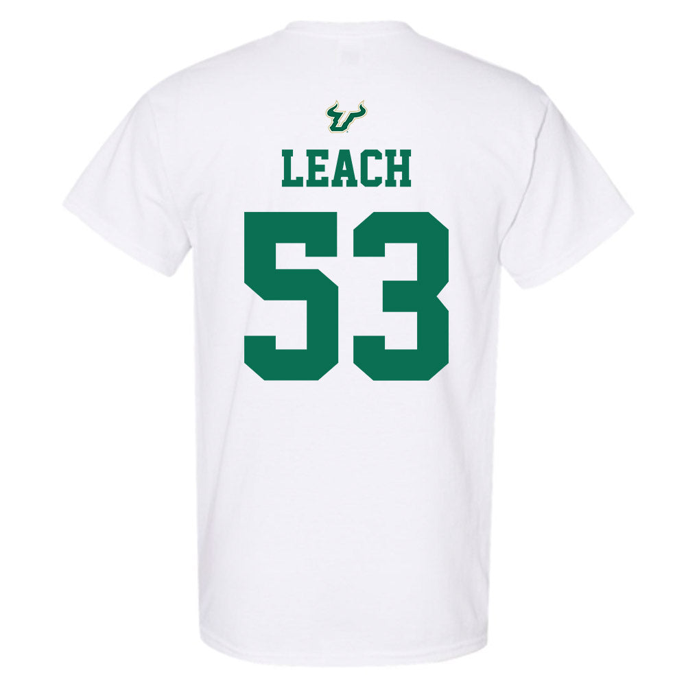 USF - NCAA Football : Gavin Leach - Homecoming Shersey T-Shirt-1