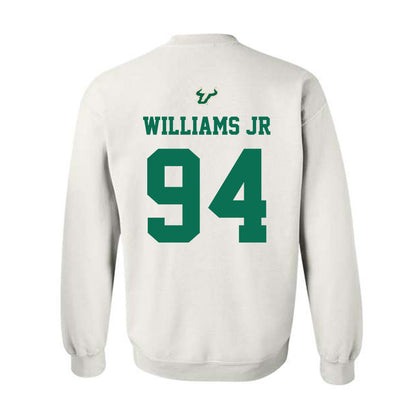 USF - NCAA Football : Brooks Williams Jr - Homecoming Shersey Crewneck Sweatshirt-1