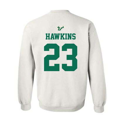 USF - NCAA Football : Cedrick Hawkins - Homecoming Shersey Crewneck Sweatshirt-1