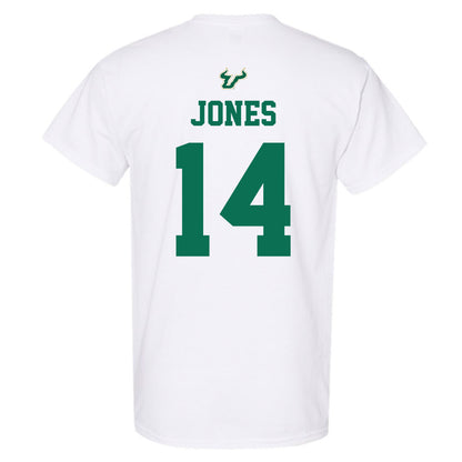 USF - NCAA Football : Eli Jones - Homecoming Shersey T-Shirt-1
