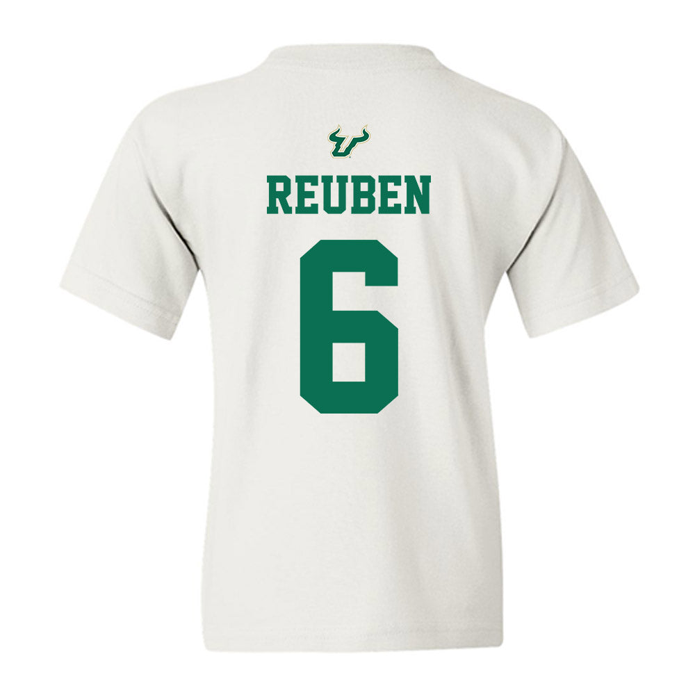 USF - NCAA Football : Mudia Reuben - Homecoming Shersey Youth T-Shirt-1