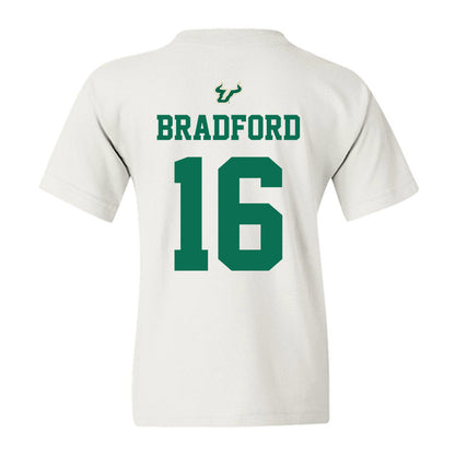 USF - NCAA Football : Jayden Bradford - Homecoming Shersey Youth T-Shirt-1