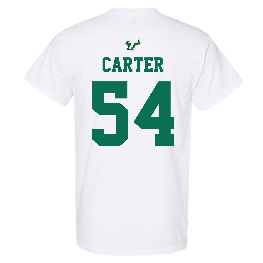 USF - NCAA Football : Braden Carter - Homecoming Shersey T-Shirt-1